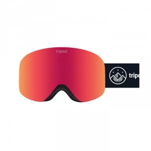 Gogle Tripout Racer Black (orange fire) 2022