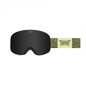 Gogle Tripout Racer Mount Green (black polarized) 2020