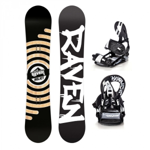 Zestaw snowboardowy Raven Relict 2022 + Raven s250 black