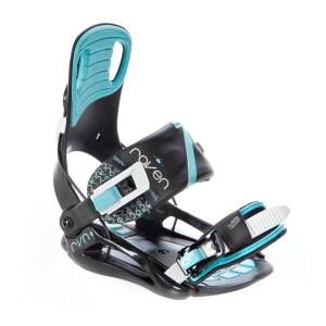 Wiązania snowboardowe Raven Starlet (black/mint) 2020