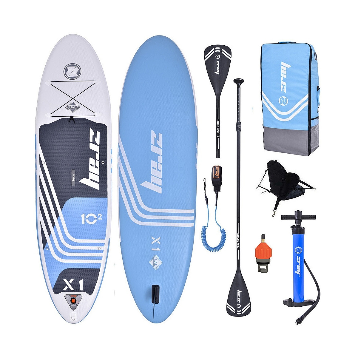 Deska sup ZRAY X1 X-Rider 10'2 Combo